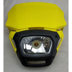 Maschera faro anteriore gialla universale con lampade alogene art: 200000426 ACERBIS