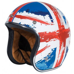 Casco moto jet con bandiera inglese art: ORIGINE PRIMO UK ORIGINE