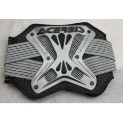 Cintura lombare con rinforzi nera e grigia da moto art: CINTLOMB01 ACERBIS