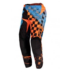Pantaloni  da cross arancio/nero /blu  bimbo art:PANT 350 TRACK KIDS SCOTT