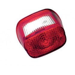 Fanale posteriore a lampada con lente rossa per Harley Davidson 2003- 2012 art: 20101254 DRAG...