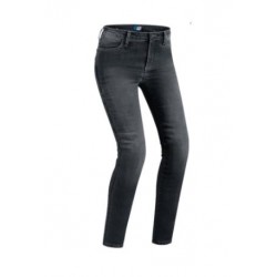 Jeans donna da moto mod Skinny PMJ nero omologato con protezioni art:SKIN21 PROMO JEANS