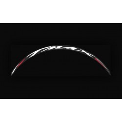 kit adesivi ruote Yamaha T-Max colore nero/bianco/rosso art:5532P PUIG